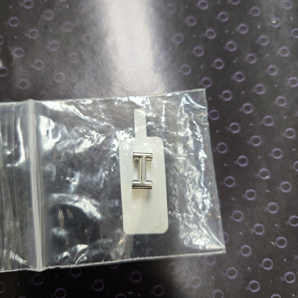 Silver Cell Phone Charm